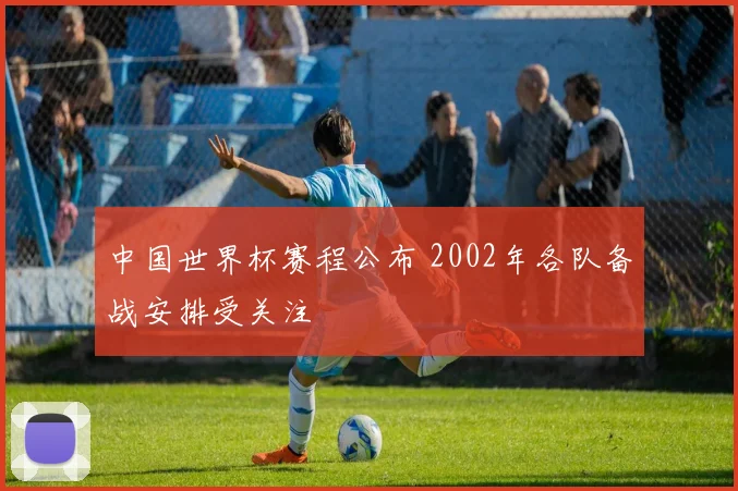 中国世界杯赛程公布 2002年各队备战安排受关注