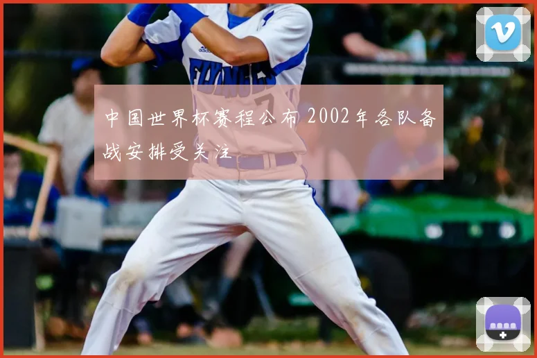 中国世界杯赛程公布 2002年各队备战安排受关注