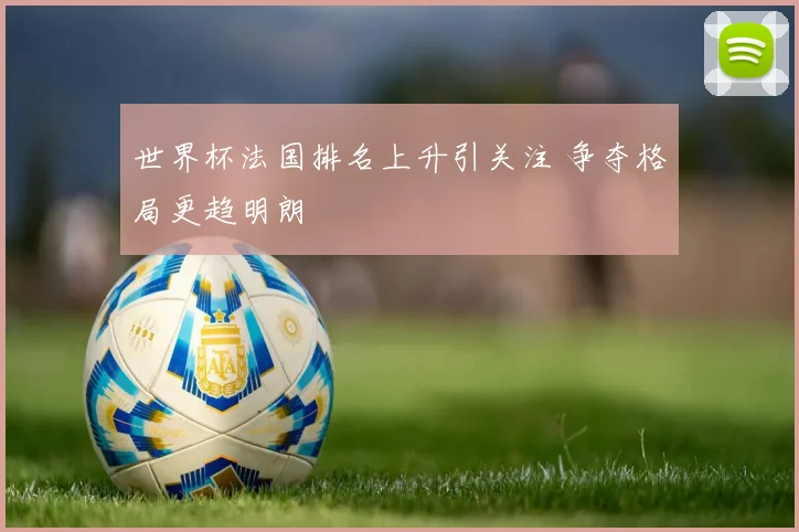 世界杯法国排名上升引关注 争夺格局更趋明朗