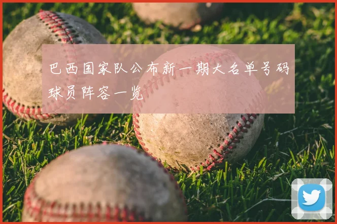 巴西国家队公布新一期大名单号码球员阵容一览